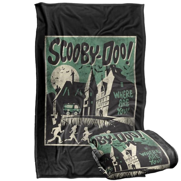 Scooby Doo Poster Supersoft Blanket