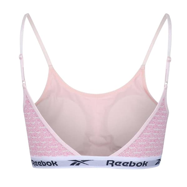 Reebok Dam/Kvinnor Alta Repeat Logo Croppad Topp