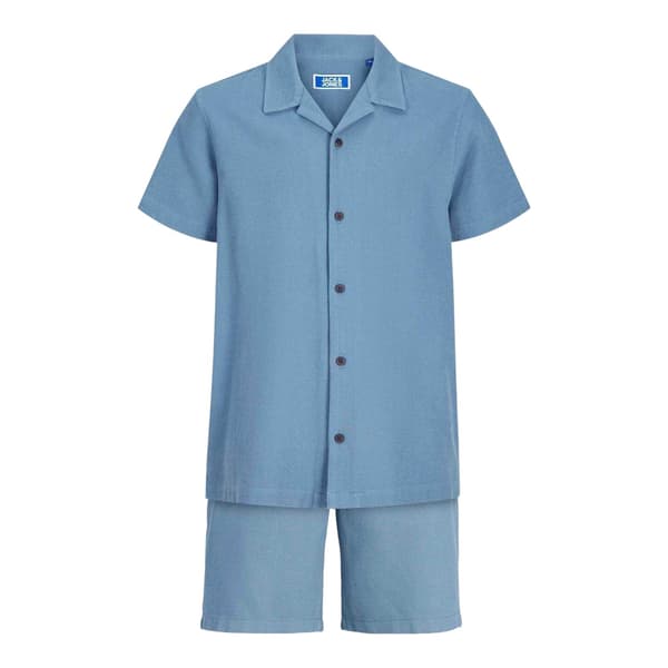 Jack And Jones Boys Plain Waffle Top & Bottom Set