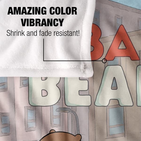We Bare Bears Silky Baby Supersoft Blanket