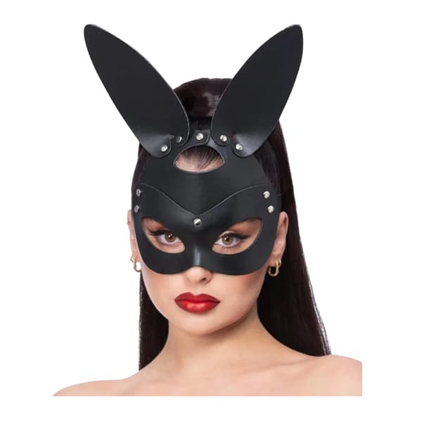 Fever Kanin Mask i Konstläder