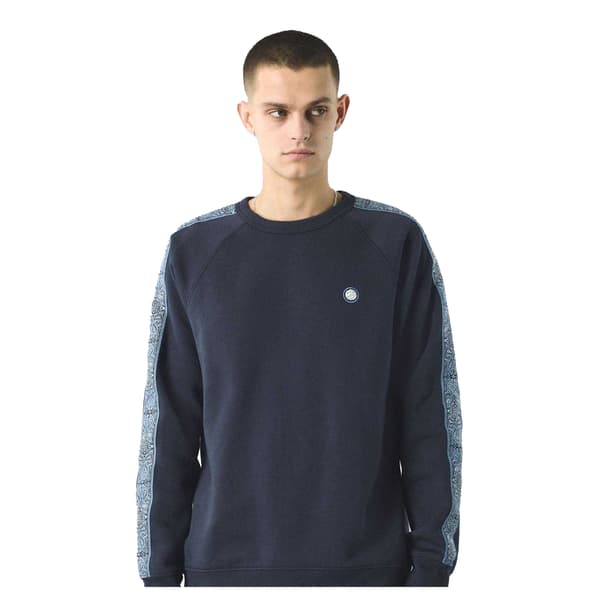 Pretty Green Herr Paisley Regular Raglan Sweatshirt