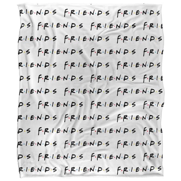 Friends Repeat Logo Blanket