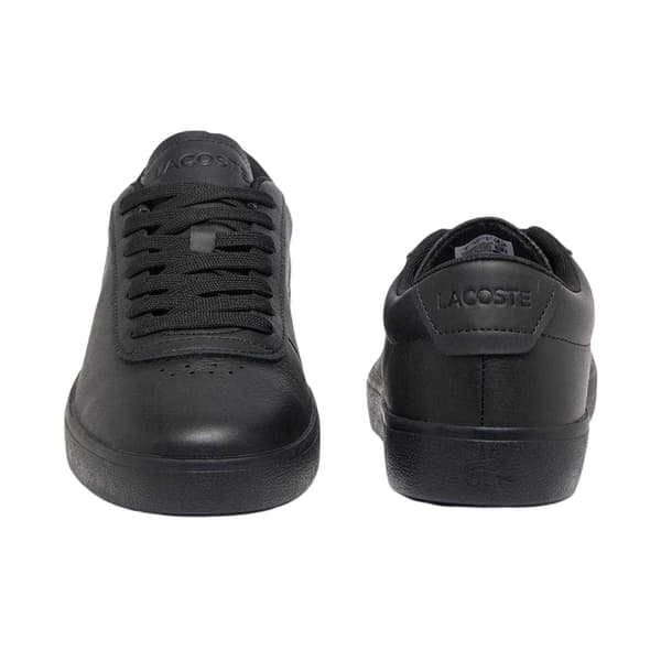 Lacoste Mens Baseshot Leather Flat Trainers