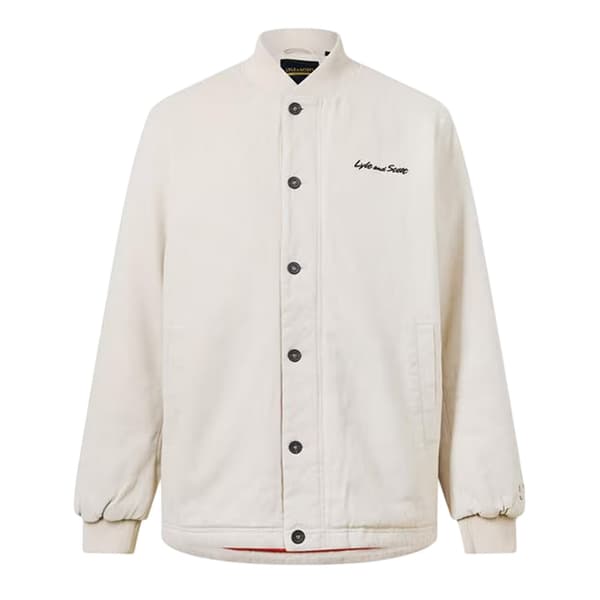 Lyle & Scott Mens Logo Wadded Jacket