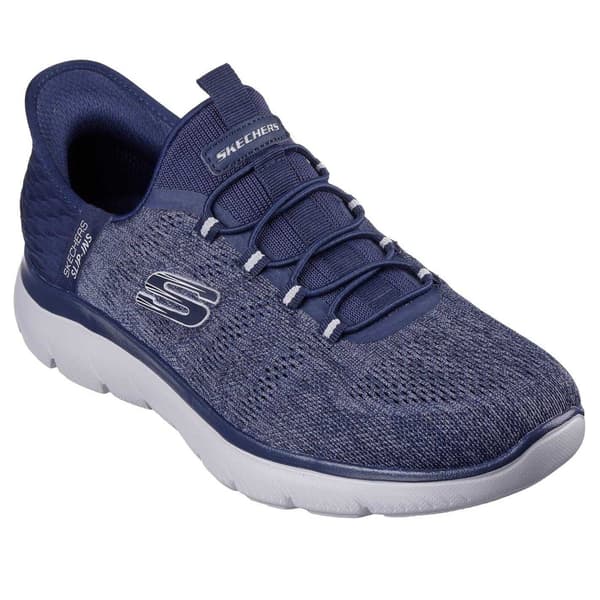 Skechers miesten Summits Key Pace Mesh Slip-In Flat -lenkkarit