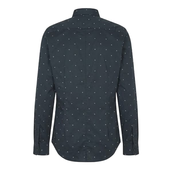 Armani Exchange Långärmad Skjorta med Tryck för Herr