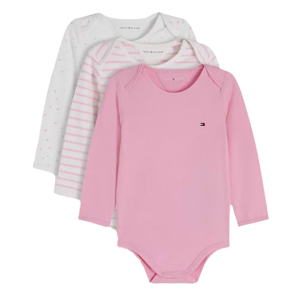 Tommy Hilfiger Babyflickor Body (3-pack)