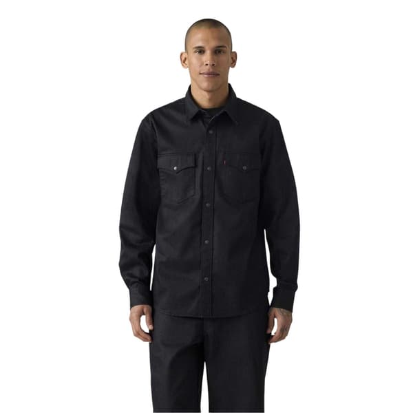 Levis Mens Collared Relaxed Fit Shirt