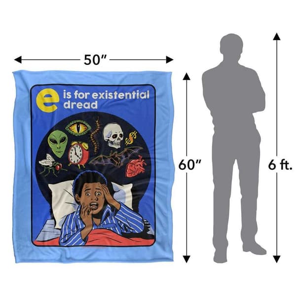 Steven Rhodes Existential Dread Soft Touch Blanket