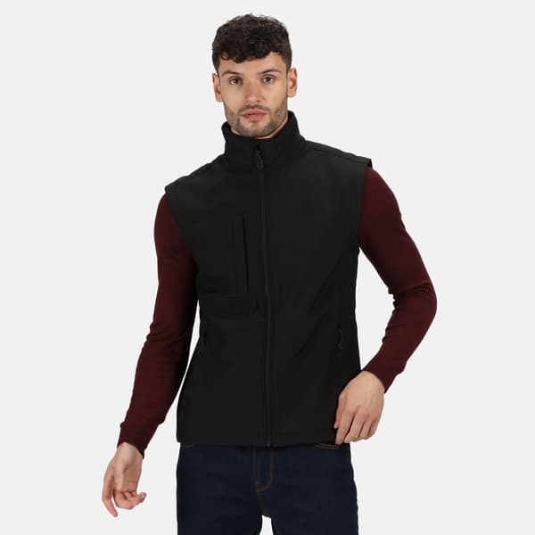 Regatta Professional Bodywarmer i 3-lagers Softshell för män
