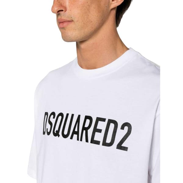 DSquared2 Herr T-shirt med logotyp