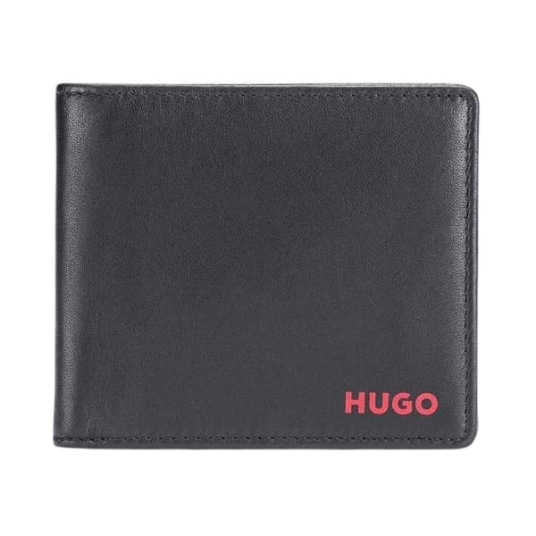 Hugo Subway Bi-Fold Leather Card Wallet