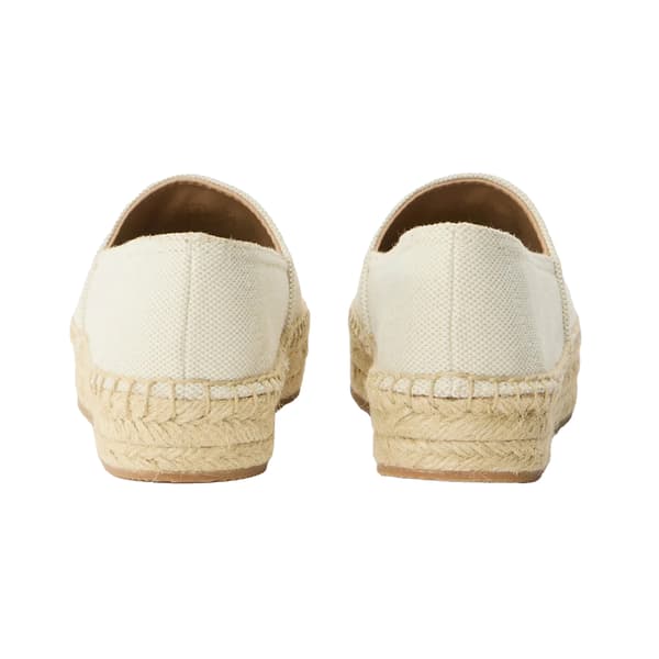 Boss Espadrillos i platt läder för damer