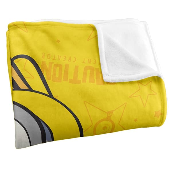 Minions James Caution Content Creator Blanket