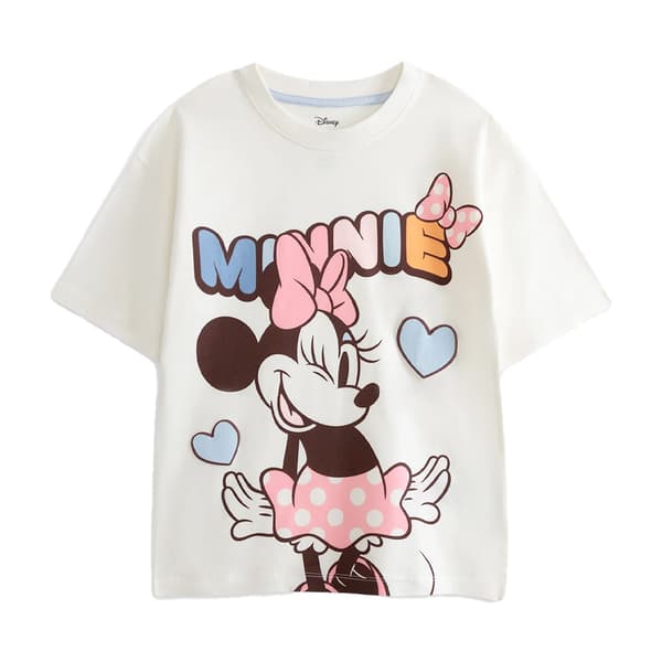 Disney Flickor Minnie Mouse Kort Pyjamasset (2-pack)