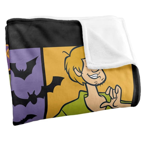 Scooby Doo Squares Supersoft Blanket