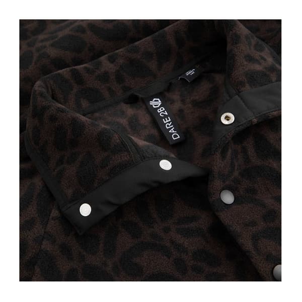 Dare 2B Dam Leopardmönstrad Fleecetopp