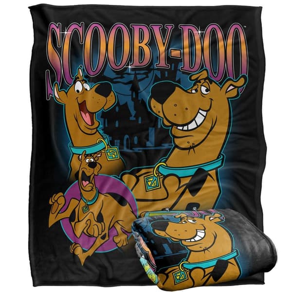 Scooby Doo Bootleg Soft Touch Blanket
