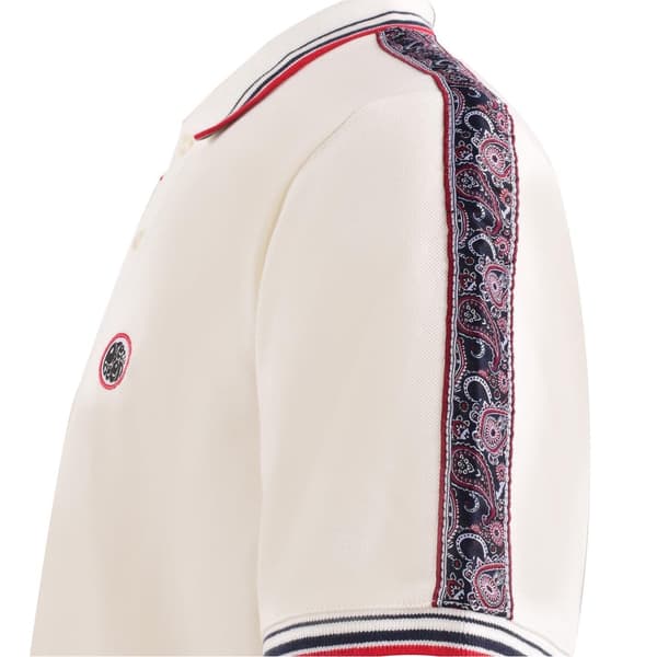 Pretty Green Herr Eclipse Regular Kortärmad Pikétröja