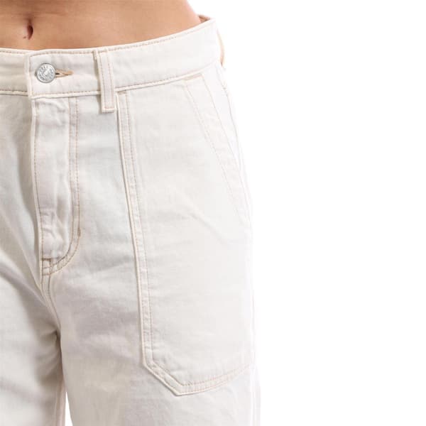 Boss Dam/Kvinnor Marlene Jeans med vida ben i bomull