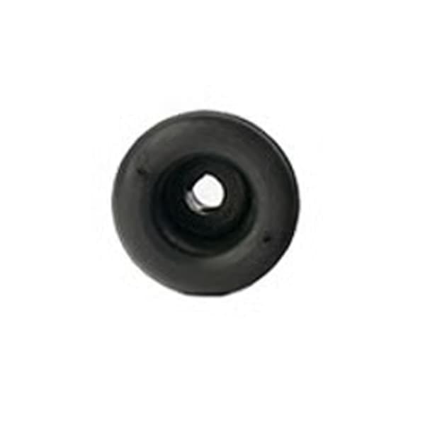 Small Black Rubber Door Stops 25mm / 1''