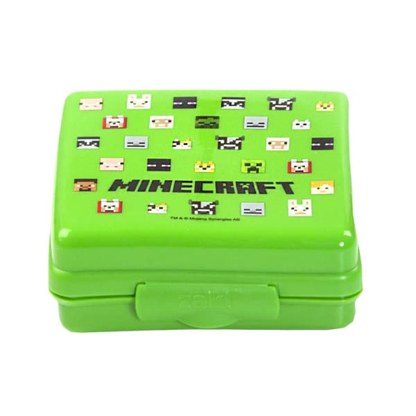Minecraft Lasten Creeper-eväslaukku ja -pullosetti