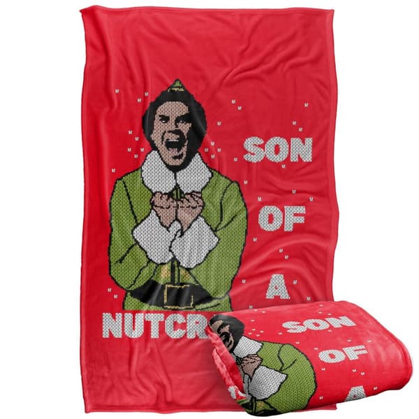 Elf Son Of A Nutcracker Fleece Buddy -viltti