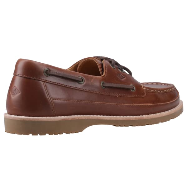 Sperry Båtskor i läder med logotyp för män
