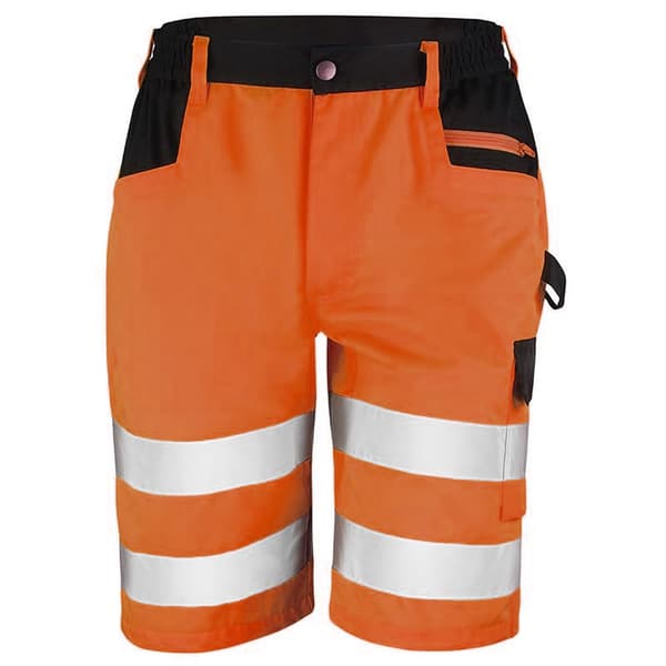 Result Core Reflekterande Säkerhets-Cargo Shorts för Herr