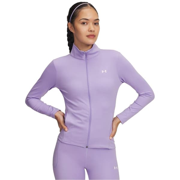 Under Armour Womens/Ladies Motion EMEA Solid Ribbed Cuff Slim Track Jacket
