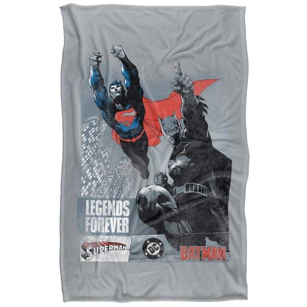 Batman V Superman Double Feature Soft Touch Blanket