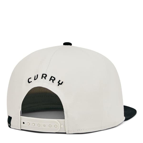 Under Armour Herr Curry Logo Bomull Flat Peak Snapback Keps