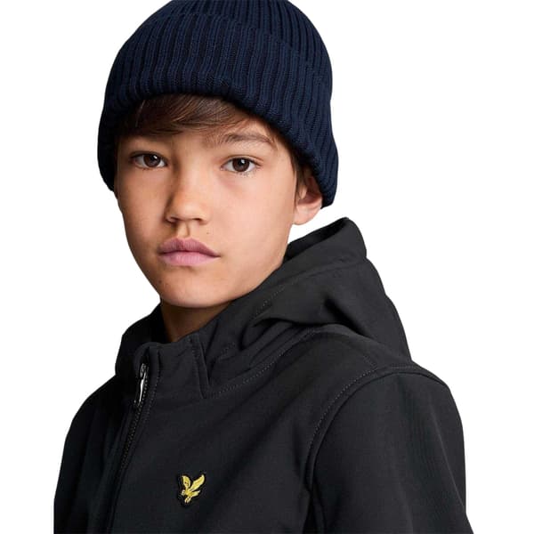Lyle & Scott Pojkar Broderad Logotyp Softshell Normal Långärmad Soft Shell Jacka