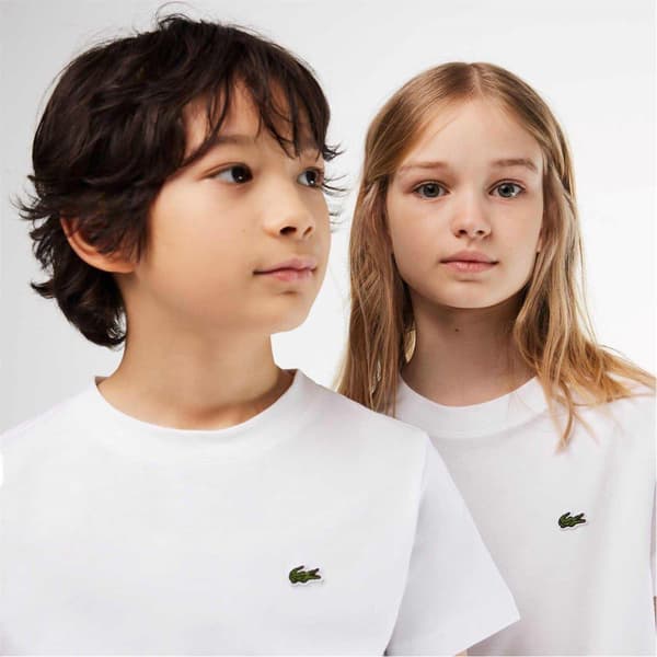 Lacoste Barn/Kids Basic Broderad Regular T-shirt