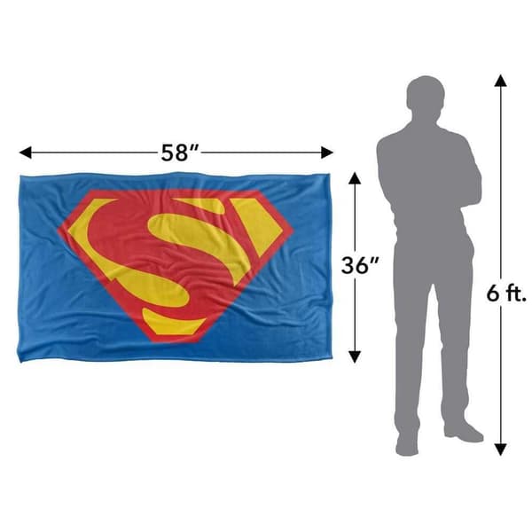 Superman Shield Blanket