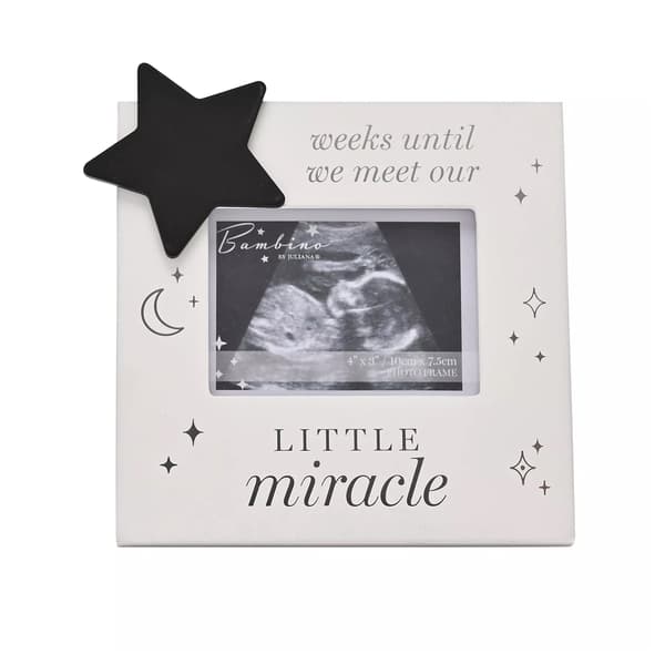 Bambino Little Miracle Countdown Scan Photo Frame