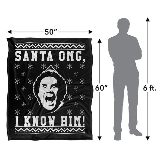 Elf I Know Him Throw