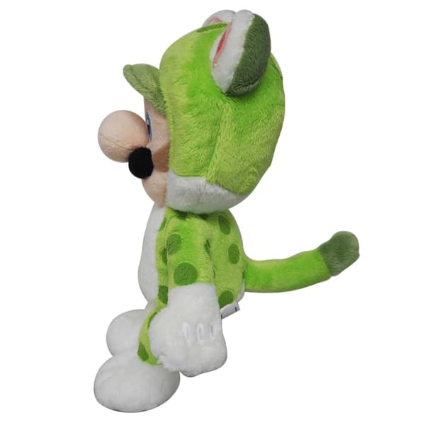 Super Mario Bros Cat Luigi Plush Toy