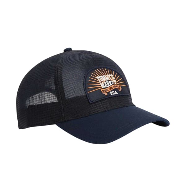 Tommy Hilfiger Herr Broderad Logotyp Truckerkeps