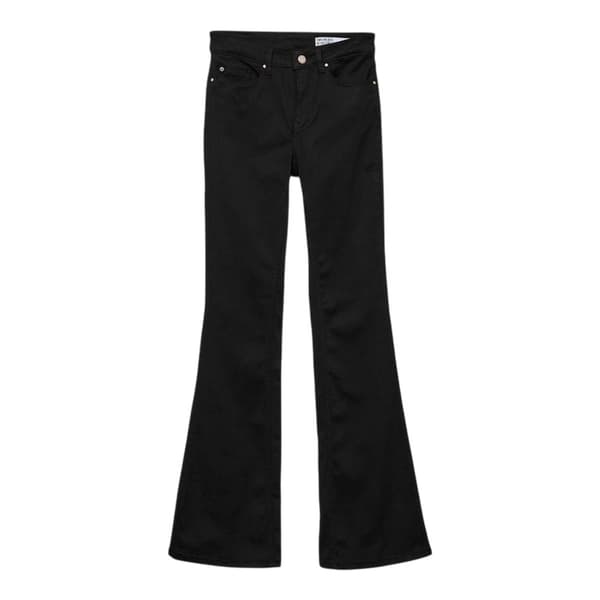 Vero Moda Dam LI140 Utsvängda Jeans i Denim