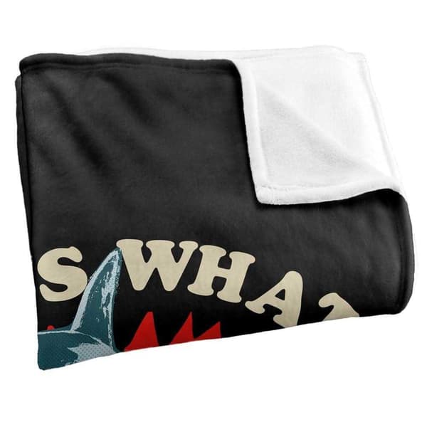 Shark Week Guess What Week It Is? Soft Touch Blanket