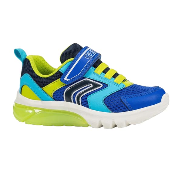 Geox Boys Ciberdron Light Up Trainers