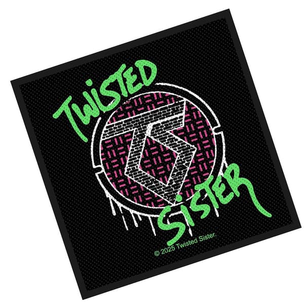 Twisted Sister Spray Logo Patch