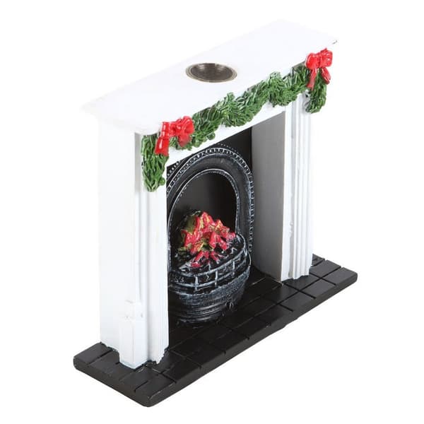 Something Different Fireplace Christmas Backflow Incense Burner