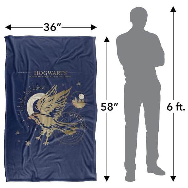 Harry Potter Learning, Wit, Wisdom Ravenclaw Blanket
