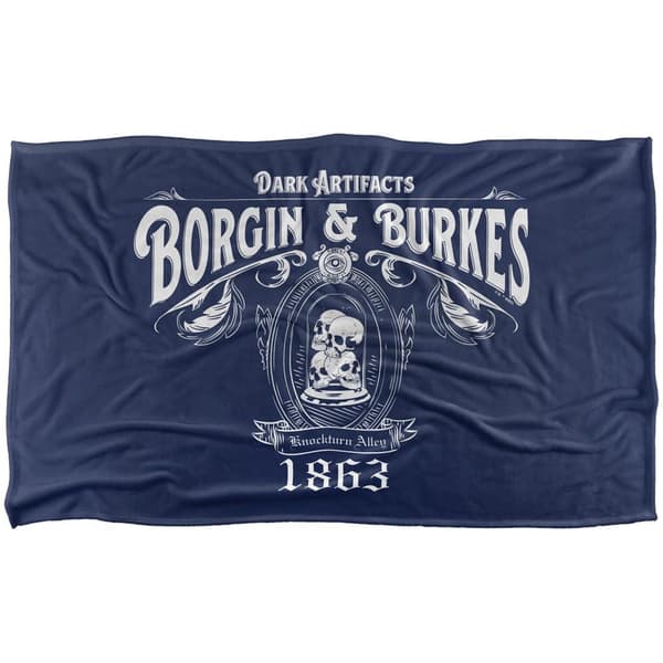 Harry Potter Borgin And Burkes Blanket