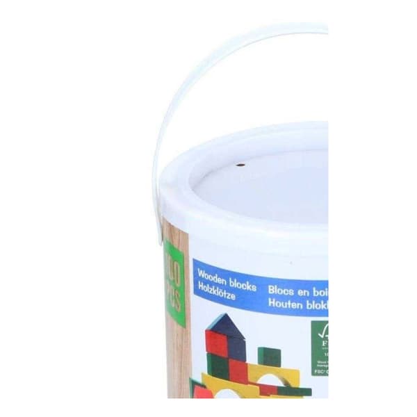 Bloc Byggklossar för barn (100-pack)
