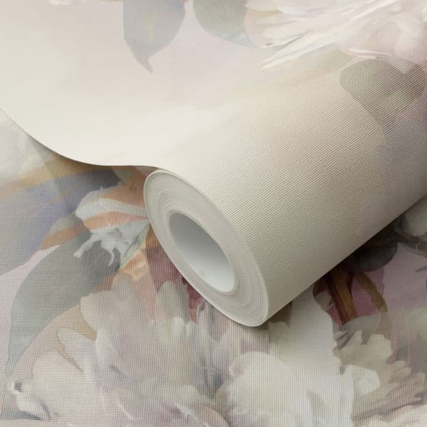 Erismann Aurora Blommig Texturerad Tapet