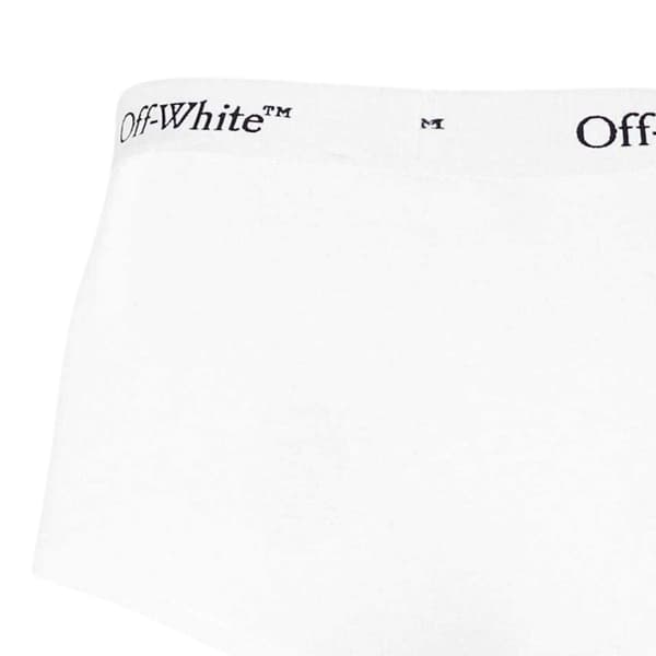 Off White Herr Bookish Boxershorts (2-pack)